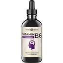 B6-vitamin folyékony cseppek - Pyridoxine hcl - Fast Absorbing - Support Brain Function, Immunrendszer, Idegrendszer és hangulat - 17 mg 1000% DV - Töltőmentes - 30 napos ellátás - (2 oz) Felnőttek számára