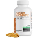 Bronson Nátrium- aszkorbát C-vitamin 1000 Mg tabletta - Gyenge gyomor - Immunrendszer booster - Erőteljes antioxidáns - Nem GMO C-vitamin kiegészítés, 250