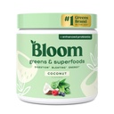 Bloom Táplálkozás Superfood Powder, Emésztési Enzimek probiotikumok és prebiotikumok, Gut Health, Bloating Relief for Women, Chlorella, Zöld Juice Mix Beet Root Powder, 30 SVG, Kókusz
