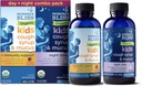 Anyuci Bliss Organic Cough Szirup & Mucus gyerekeknek, Day and Night Combo Pack C-vitaminnal és Immunity Support, Organic Honey and Ivy Leaf, 4 Fl Oz (csomag 2)