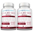 Jóváhagyott Science ® CoQ10 MD - Extra Strength 300mg Pure CoQ10 BioPerine ® - gyorsabb abszorpció - Optimális támogatás - 6 hónapos ellátás