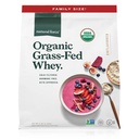 Natural Force Grass Fed Organic Whey Protein Powder - Nem GMO ellenőrzött, Humane Certified & Lab tesztelt toxinok - Pure & Unflavored - Keto Friendly, Low Carb, and Kosher - 5 font A2 fehérje