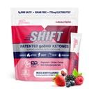 Real Ketones BHB Exogenous Ketones Drink Mix Packets Keto Electrolites Powder Packets No Sugar with 4 Main Basting Electrolites Plus Hydrating Patented Keto BHB - 30 Count Mixed Berry koffein
