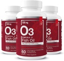 Essential Elements Omega3 Fish Oil Supplement with EPA & DHA Ț124; Fatty Acids for Immune, Heart & Cognitive Supporting - Omega3 Fish Oil Supplement with EPA & DHA - Fat Acids for Immune, Heart & Cognitive Support - Omega3