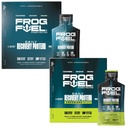 Frog Üzemanyag Energia Regular & Power Energized Complete Protein Shot Bundle, 15g Protein Nano- Hydrolized Grass Fed Collagen, Post Workout, Fat & Sugar Free, 22 Amino Acids, Berry, 1 oz csomagok, 48 csomag