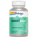 SOLARAY Super Digestaway Digestive Enzimek - Pancreatin, Papain, Ginger, Pepsin, Betaine HCl, Aloe Vera, és még több - Emésztési és tápanyagabszorpciós támogatás - Labor ellenőrzött - 180 VegCaps