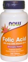 NOW Folic Acid 800mcg, 250 tabletta (4-es csomag)