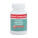 Karuna vegyes karotinoidok: 124; 30 Vegetáriánus Kapszula 124; Alpha- és beta-karotinok, Lutein 5mg, likopin: 2,5mg, zeaxantin: 246mcg, és cryptoxantin: 8mcg. 124; Revolvere antioxidáns képlet: