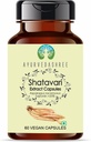 Shatavari kivonat 500mg - 60 Vegetáriánus Capsicum spp. 124; Asparagus Racemosus spp. 124; All Natural Mediterrane 124; 100% Vegan Thermal 124; Gluten- Free Therapy 124; GMP Certified.