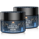 Ajoblanco 800 Mg Himalayan Shilajit Resin, Shilajit Pure Himaláján Organic, Shilajit kiegészítés tisztasággal, magas dózis és potencia energia, erő és immunitás, férfiak és nők, 30 Nagyi, csomag 2