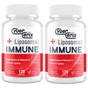 Liposzómás immun kiegészítő felnőttek számára, komplex L- Lysine 1,500 mg, Vitaminok, Ásványok és Gyógynövénykivonatok, Átfogó napi Wellness Blend férfiaknak és nőknek - 240 kapszula