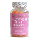 L- Glothione 13 in 1 Gumies, 1200mg, Reduce Wrinkles & Anti- Aging, 60 Count
