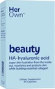 Saját szépség Hyaluronic Acid kapszula, bőr hidratáció, Nishes és védi bőr, esszenciális kollagén, hialuronic sav, támogatja a gyönyörű bőr, a cink, magnézium, C-vitamin, 60 gróf