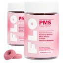 O Postiv FLO PMS Gummees for Women - Proactive PMS Relief - Targets Hormonal Breakout, Bloating, Cramps, & Mood Swings with Chastberry, B6 vitamin, & Lemon Balm - PMS Gummees (2-es csomag)