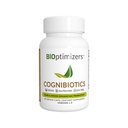 BiOptimizers Cognibiotics probiotikus agy kiegészítés - Segít támogatni a hangulatot, jobb összpontosítás, memória, mentális tisztaság - 30 kapszula