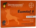 Bayer Dermoodym 6 Spot Skin Care kiskutyák akár 22 LB Hal olaj tápanyagok
