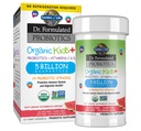Kert az élet Dr. Formulált probiotikumok Organic Kids + plusz C & D-vitamin - Görögdinnye - Gluten, Dairy & Soy Free Immune & Digesztive Health Supplement, Nincs hozzáadott cukor, 30 rágószer (Tartály)