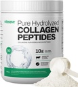 Vitasave Collagen Peptides Powder - 10g Hydrolized Collagen per Serving - Unflavoled, Grass- Fed, Keto Friendly - Skin, Hair, Nails & Joint Support - 500g