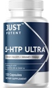 Csak erős 5- HTP Ultra 200mg d.m. 124; 120 Capsicum - 4- hónap Supply - 124; alvásra, hangulatjavításra és Brain Health