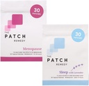 A Patch Remedy Hot Flash & Sleep Bundle - Menopauza Relief for Womens and Relax Sleep Patch with Lavender, Transdermal Skin Patches Kit for Womens Wellness
