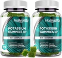 Kálium 3 1 Komplex gumicukor cukormentes, új formula 99mg kálium-citráttal, kálium-klorid, kálium-glukonát, lábszárrák és izompótlók, 120 rágószer
