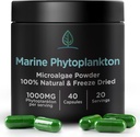 Marine Phytoplankton Capsultation by Holistic Bubin 124; Natural Grown in Nordic Seawater Avetting 124; Vegan Omega 3 Supplement 124; Rich in Amino Acids, Chlorophyll, Vitamins, & Trace Minerals