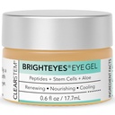 CLEARSTEM - BRIGHTEYES - Eye Gel - Neurishing Eye Cream - Lip Renaal - Cooling Gel - Stem Cells Blend - Peptides, Collagen, Aloe Vera - Gluten Free - Beauty, Self Care, Skin Care - 0,6 fl oz