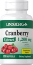 Lindberg Cranberry Pills for Women - 124; 1200mg - 124; 200 Softsvels - 124; Tradicionális