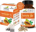 Papaya Levélkivonat Kapszula és Papaya Leaf Tea Bundle