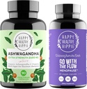 Boldog Egészséges Hippi Menj a Áramlat Menopauza támogatás & Organic Ashwagandha