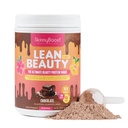 Lean Beauty Collagen Protein Shake - Chocolate 124; Meal Port Grass- Fed Whey, Hydrolized Collagen, Vitamins, Fiber & Beauty Nutritents