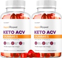 (2 Pack) Rapid Ripped Keto ACV Gumies Support, Rapidstuff Keto Plus Apple Cider Vinegar Gummy Advanced Formula 1050MG, All Natural Gomitas Vélemények, 120 Gumies 2 hónap