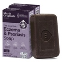 Marie Originals Eczema Face Soap Body Wash Bar – Alle natürlichen Psoriasis, Dermatitis Behandlung für trockenes juckendes Flaky Skin Relief – Sanfte Entgiftung, Heilung, Anti-Itch, Reinigung Hautpflege (Pack von 2)