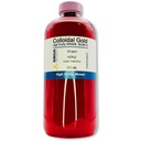 True Colloidal Gold – 25 ppm - 99,99+% Reinheit - 500 mL (16,9 Fl Oz) in Clear BPA-Free Plastic Bottle - Made in USA