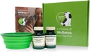 Standard Process Puppy Pack - Kutya Immun & Teljes-Body támogatás por kiegészítők - Kiskutya támogató készlet kutya egész test támogatása és kutya immunrendszer támogatása - tartalmazza összecsukható víz Bowl