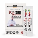 Premium RG3 300 koreai vörös ginseng por - fokozott ginsenozidok (50mg Rg3 / Sachet), Koreában készült, 10 tasak