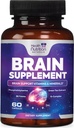 Agypótlások memória és fókusz - Extra Erő Nootropic kapszula koncentráció, allergia, kognitív támogatás - Foszfatidilszerin, DMAE, Brain Health Vitamins B6 C E Cink - 60 kapszula
