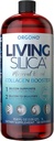 Living Silica Collagen Booster Liquid 124; Vegan Collagen Boosting Drink