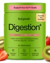 Tapintsuk meg a Gut Guardian, Organic Fiber, Probiotic & Prebiotic Powder, Sugar Free, Herbs for Bloat, Gut Health Support, Digestic Health for Women & Women, Non GMO, Vegan, Strawberry Kiwi, 30 szerváció