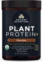 Ősi tápanyag alapú fehérje por, növényi fehérje +, Csokoládé, Organic Vegan Superfoods kiegészítés, 15g fehérje Per Serving, glutén mentes, Paleo Friendly 12 szerving