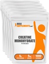 BulkSupplements.com Creatine Monohidrát Powder - Creatine Supplement, Micronized Creatine, Creatine Powder - Unflavoled & Gluten Free, 5g (5000mg) per Servings, 5kg (11 £) (5-ös csomag)