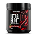 NutraBio Intra Blast Bcaa Powder Amino Acid Supplement, Electrolyte & Hydration Blend, Intra, Pre Workout & Muscle Recovery, 20g Eaa Amino Acids Powder, 5g Glutamine- Trópusi Gyümölcs Punch, 30 Serving