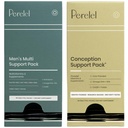 Perel Conception Support Pack & Men 's Multi Support Pack, Prenatalis Multivitamin for Fertility Wellness & Daily Multivitamin for Men' s Wellness, 60 Napi tabletta