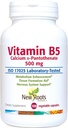ÚJ ROOTS HERBAL B5-vitamin (500mg) kalcium- foszfáttal 124; B5-vitamin Pantoténsav kiegészítés (100 kapszula)