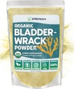 XPRS Nutra Organic Bladderwrack Powder (Fucus Vesiculosus) - Premium Bladderwrack Organic Powder for Gllowing Skin - Vegan Friendly Bladderwrack Herb Jódkiegészítés (16 Ounce)