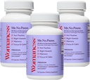 Nőstény menopauza kiegészítők nőknek - Perimenopauza & Menopauza megkönnyebbülés forró villanások, éjszakai izzadás, hüvelyi szárazság, agy köd és hangulattámogatás - Hormon- és ösztrogénmentes (3 csomag)