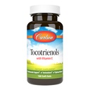 Carlson - Tocotrienols, 40 mg, természetes eredetű E-vitaminnal, Gamma, Alfa, Delta, béta, fenntarthatóan Sourced, 180 Softgels