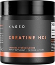 Kagged Creatine HCl Capevanced 124; Unflavored Woman Building & Rekoccupe 124; Patented Creatine Hydrochloride Formule 124; Vegan, Gluten Free, Easily Digestible, 124; Supplements for Men & Women Women