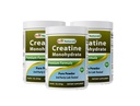 Best Naturals Creatine Monohidrát 1 Lb tiszta por (1 LB (3-as csomag))