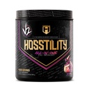 HOSSTILE Hosstility V2 Pre Edzés, All-in-One Pre Workout Powder for Women and Women, Enhance Muscle Pump, Növelje az energiát, Boost Strength, Sharpen Focus, Grape Apple, 40 szerváció